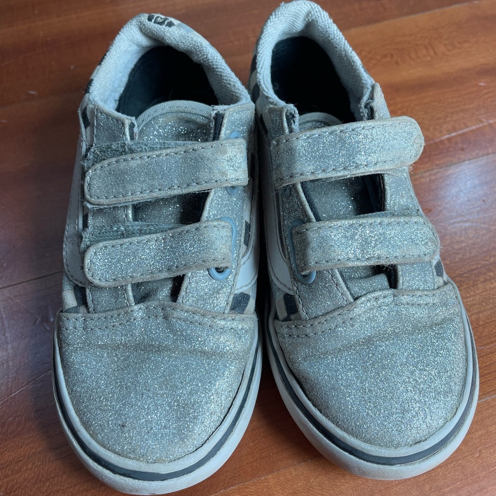 Van - Silver Glitter